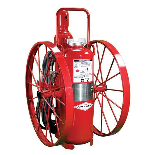 125lb Nitrogen Cylinder Operated Wheeled Fire Extinguisher
