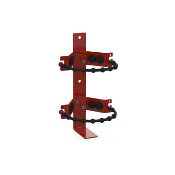 Heavy Duty Fire Extinguisher Vehicle Brackets – 2 Pack, Fits Amerex 20lb, Universal By LPI